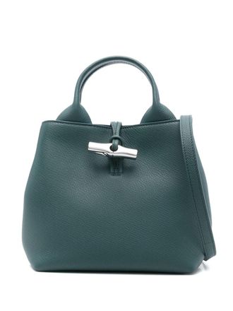 Longchamp Le Roseau kleine shopper - Blauw