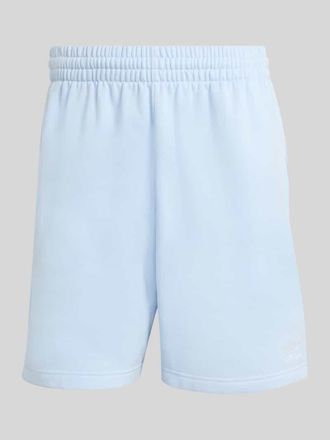 adidas Originals Sweatshorts aus Baumwoll-Mix in Hellblau, Gr&ouml;&szlig;e XXL
