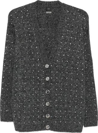 Pinko Cardigan con decorazione - Grigio