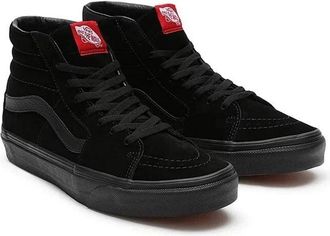 Vans Mens Vans UY Sk8-Hi VN000D5IBKA1 Sneakers Black Leather High Top Trainers Shoes