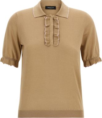 Fabiana Filippi Silk Polo Womens Shirt