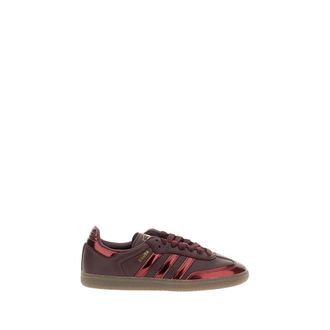 adidas Samba OG - Dames - Sneakers - Rood - 40 1/2 EU - Leer - Schoenen