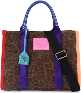 Kurt Geiger Southbank Suede Tote in Open Brown at Nordstrom