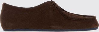 Jil Sander Scarpe Derby in pelle di vitello scamosciata con suola in gomma