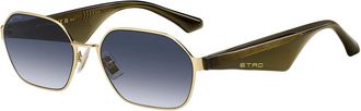 Etro 0111/S J5G/08 Mens Sunglasses Gold Size 58