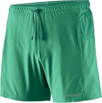 Patagonia Mens Strider Pro Running Shorts In Aqua Stone