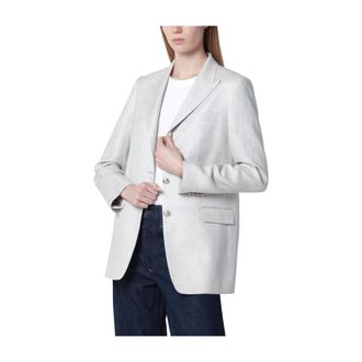 Tagliatore Blazers, female, Gray, Size: 2XS J Bertha Jacket