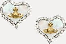 Vivienne Westwood Petra Earrings Platinum-gold-white-pearl-tint-mop-white-opal Platinum-gold-white-pearl-tint-mop-white-opal Women