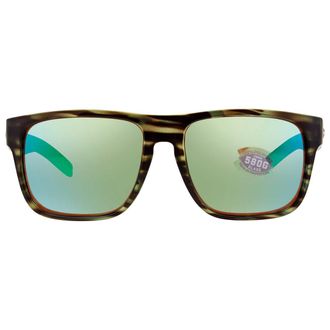 Costa SPEARO XL Green Mirror Polarized Glass Mens Sunglasses 6S9013 901307 59
