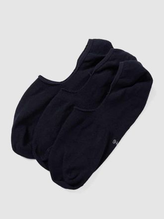 Mc Neal Füßlinge in melierter Optik im 3er-Pack in Marine, Größe 39/42