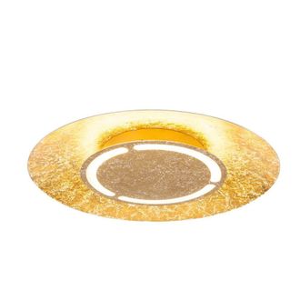 Netlighting Tabea 50cm Semi Flush Ceiling Light Gold Colors LED 3000K