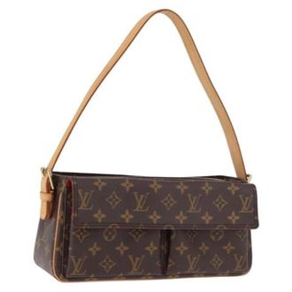 Louis Vuitton Pre-owned Vintage Schoudertas - Dames - Pre-owned - Bruin - Maat: ONE Size Leer