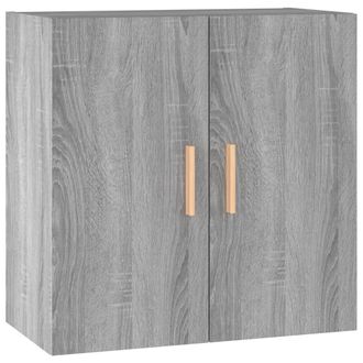 vidaXL Vidaxl - Armario De Pared Madera Contrachapada Gris Sonoma 60x30x60 Cm