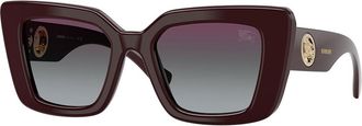 Burberry BE4476F Asian Fit 42048G Womens Sunglasses Burgundy Size 51