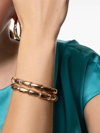 Vhernier 18K rose gold medium Calla bracelet - women - 18kt Rose Gold - One Size - Pink