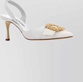 Manolo Blahnik chic pointed toe stiletto pumps