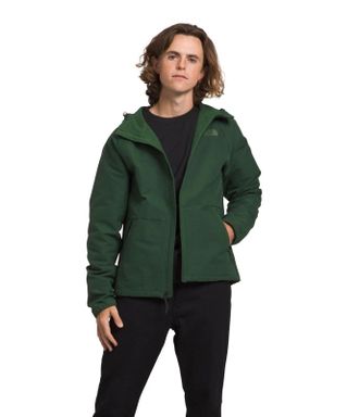 The North Face Camden Soft Shell Jacket Mens Pine Needle Hooded UPS1145