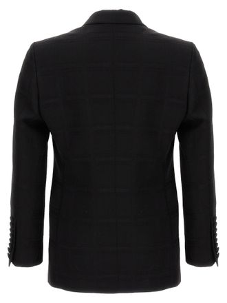 Etro Mens Black Virgin Wool Blazer Clothing
