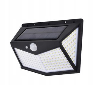 OEM L&aacute;mpara Solar 64w Sensor De Movimiento Atardecer 212 Led