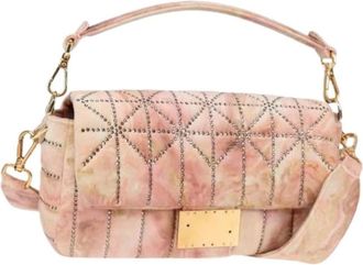 Fendi Pre-owned Cross Body Bags, female, Pink, Size: ONE SIZE Pre-owned Vintage Shoulder Bag