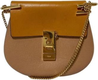 Chlo&eacute; Pre-owned Shoulder Bag - Dames - Vintage Schoudertas - Beige - ONE Size - Vintage