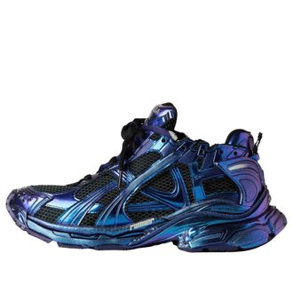 Balenciaga Runner Iridescent Sneaker Blue 772774WRNBT4000
