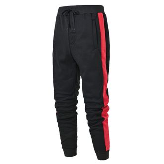 Generic Mens Casual Joggers Drawstring Sweatpants Trousers Pockets Cotton Jogging Tracksuit Autumn Winter Outdoor Pants Cargo Work Trousers Men Comfort Pants 