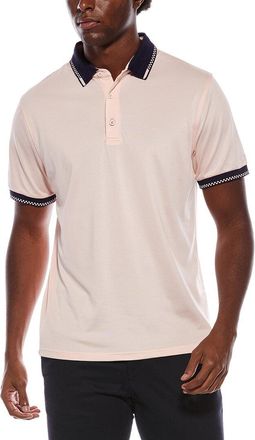 Ben Sherman Checker Rib Air Pique Sports Fit Polo Shirt