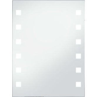 vidaXL Espejo de pared de baño con led 60x80 cm Vidaxl