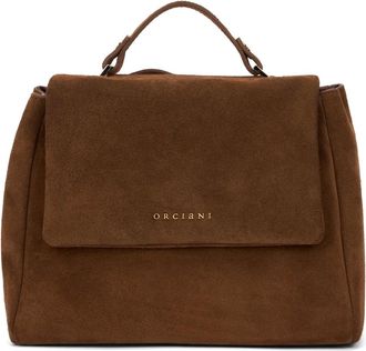 Orciani Handbags, female, Brown, Size: ONE SIZE Sveva Midi Handbag