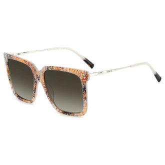 Missoni Sunglasses, female, Multicolor, Size: 57 MM Oversized Square Sunglasses