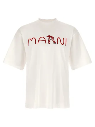 Marni Maglietta con logo Marni