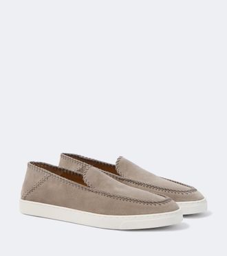 Giorgio Armani Suede slip-on shoes