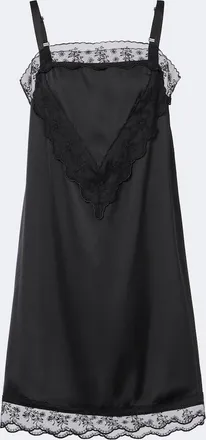 Simone Rocha Lace-trimmed minidress
