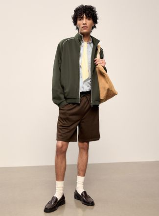 Les Deux Mens Trimmed track jacket