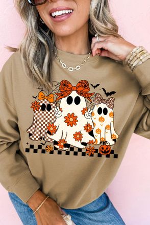 Azura Exchange Ghosts Graphic Crewneck Sweatshirt