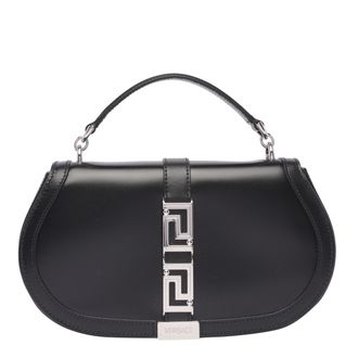 Versace Greca Goddess Leather Crossbody Bag