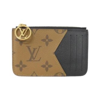 Louis Vuitton Marron Coated Canvas Coin Purse/Coin Case (Pre-Owned)