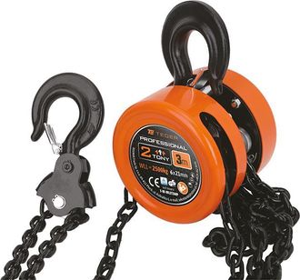 OEM Polipasto De Cadena Profesional, 2t, 3m, Certificado Ce, Teger