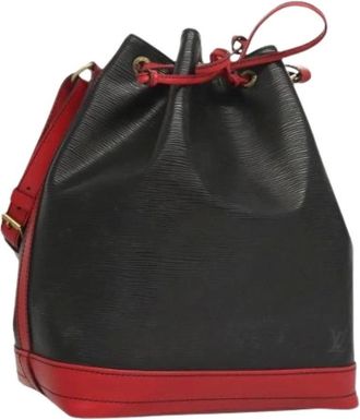 Louis Vuitton Pre-owned Bucket Bags, female, Black, Size: ONE SIZE Pre-owned Bicolor Noe Handbag