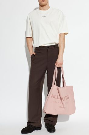 AllSaints T-shirt Mikro, Mens, Cream