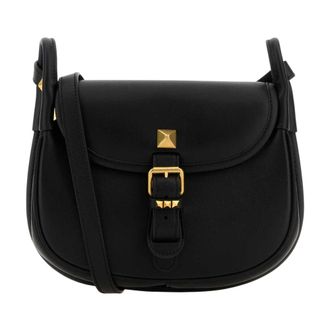 Valentino Garavani Cross Body Bags, female, Black, Size: ONE SIZE Flaneuse Crossbody Bag