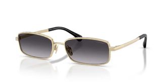 Chanel CH4295 Rectangle-Frame Sunglasses - Gold