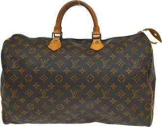 Louis Vuitton Speedy Monogram Canvas Brown Canvas Handbag (Pre-Owned)
