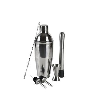 OEM Set De 6 Kits De Cocteler&iacute;a De Primera Calidad, Una Coctelera De 750 Ml, Un Vaso Medidor Doble, 2 Trituradores, Una Cuchara Y Un Stasipunk