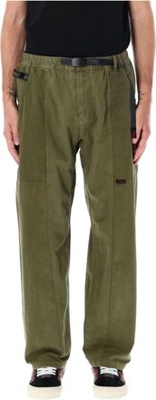 Gramicci Broeken, Heren, Groen, M, Leer, Cargo Stijl Olijf Broek