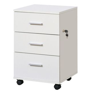 Vinsetto Gabinete de archivos 40x40x61,5cm blanco