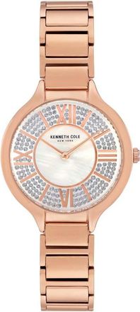 Kenneth Cole Womens KC51054002 Ladies Classic Watch - Rose Gold - One Size