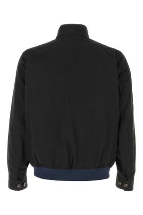 Palt&ograve; Mens Navy Blue Cotton Blend Arturo Jacket Blunavy Giubbini
