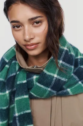 Maeve Pop Plaid Scarf